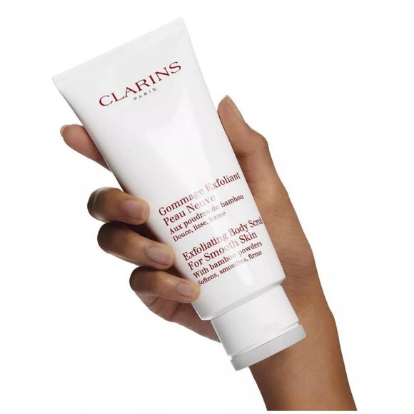 Clarins Exfoliating Body Scrub form Smooth Skin with bamboo powders - Full Size - Picture 7 of 14